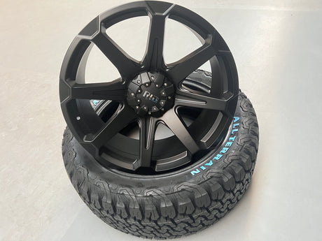 4x Felgen RID R05 | Matte Black | 9×20 ET20 | 5×120 Lochkreis