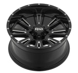 4x rims RID R03 10×20 ET-19 6×135 | glossy black/milled spokes