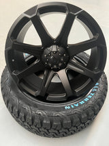 4x Felgen RID R05 | Matte Black | 9×20 ET20 | 5×139,7 Lochkreis