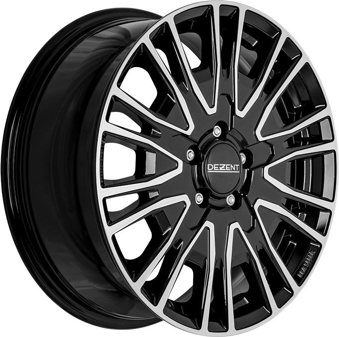 DEZENT KE Black/Polished 7x17 ET55 5x120 mm