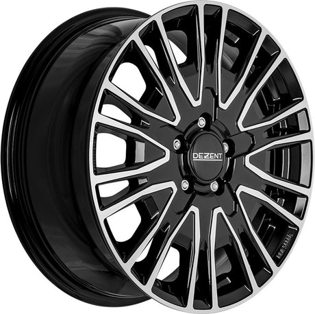 DEZENT KE Black/Polished 7x17 ET55 5x120 mm