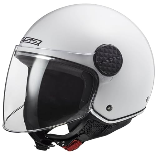 "LS2 Motorradhelm XS - Sphere Lux, Weiß, Leicht und Sicher für Optimale Performance"