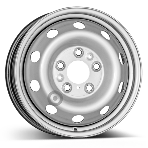 ALCAR STAHLRAD 7011 16 Zoll Felge 6.0x16 ET68 5x130 | silver einfarbig | Ducato / Jumper | Wintergeeignet