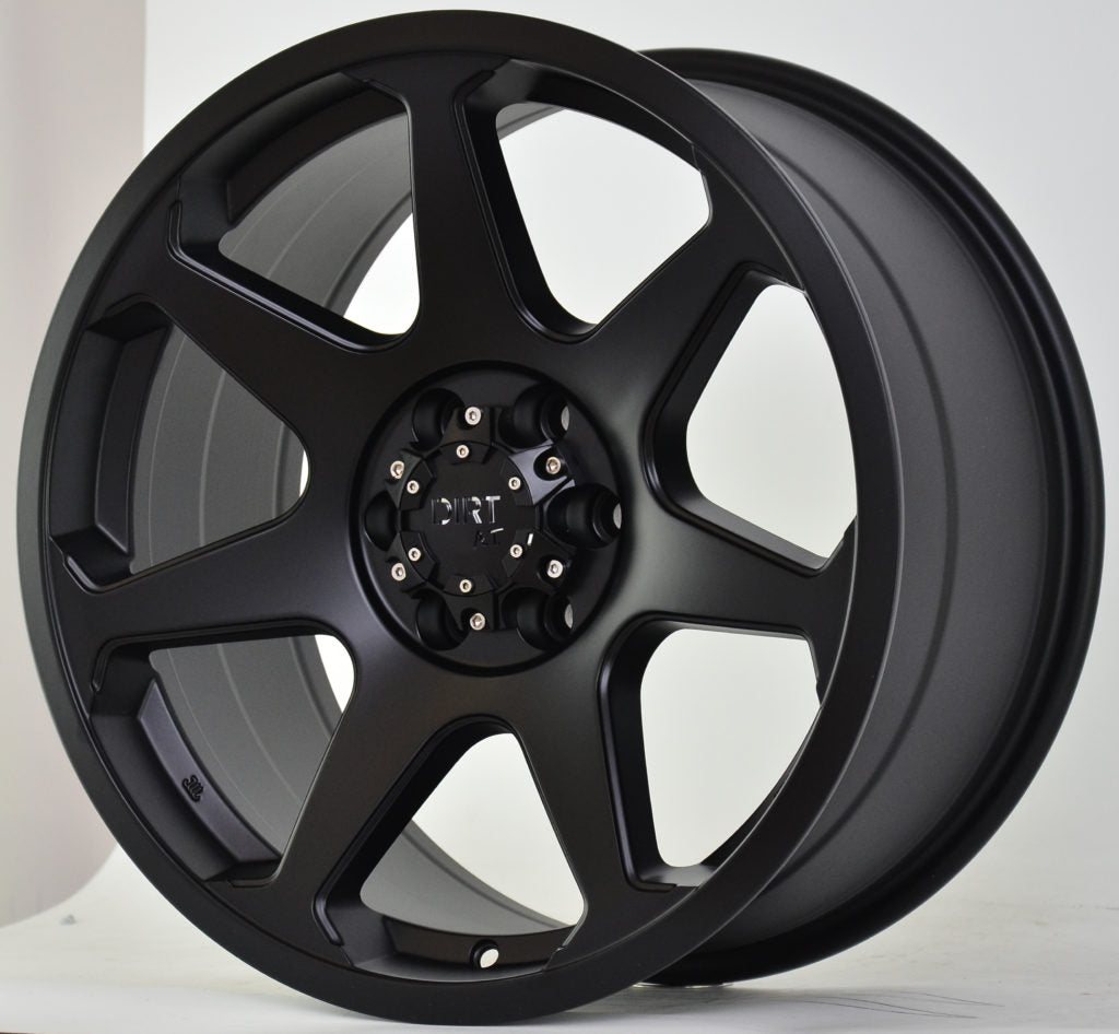 4x rims Dirt D42 9x18 ET25 5x120 + 4x tires Cooper AT3-4S 275/65/18