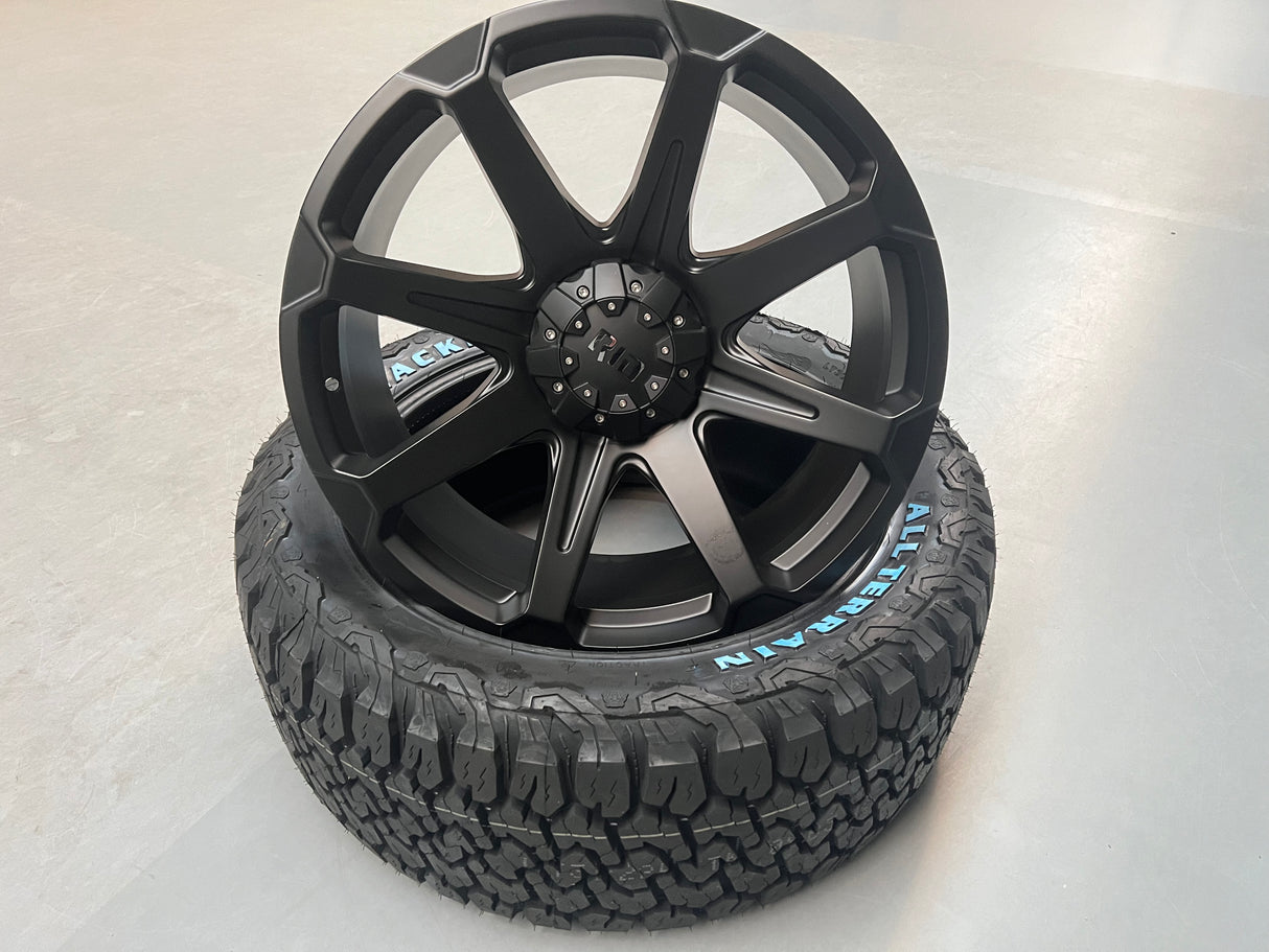 4x Felgen RID R05 | Matte Black | 9×20 ET20 | 5×120 Lochkreis