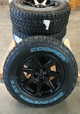 4x rims Dirt D42 9x18 ET25 5x120 + 4x tires Cooper AT3-4S 275/65/18