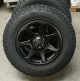 4x rims Dirt D42 9x17 ET25 6x139,7 + 4x tires General Grabber AT3 265/65/17