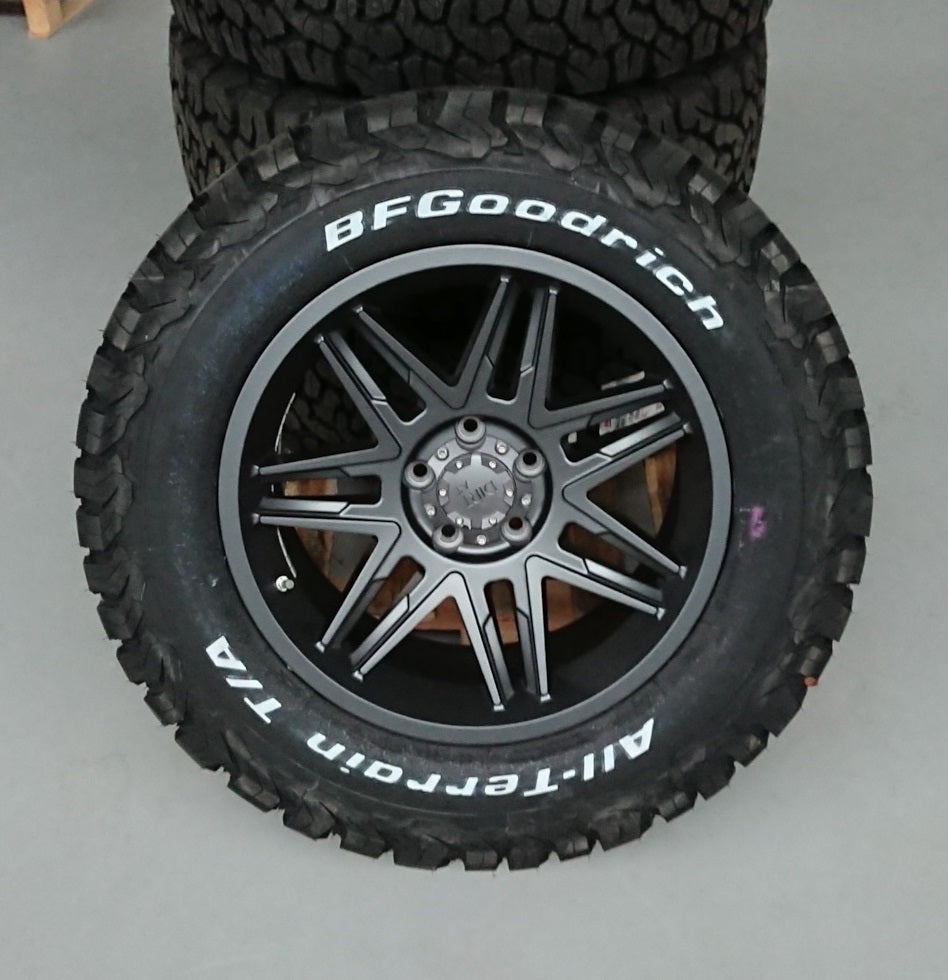 4x Felgen Dirt D62 9x18 ET25 5x120 + 4x Reifen BF Goodrich KO2 285/60/18