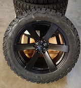 4x rims Dirt D91 9.5x20 ET18 6x139.7 + 4x tires BF Goodrich KO2 275/55/20