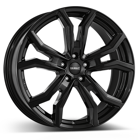 DEZENT TV black 19 Zoll Felge 8.0x19 ET58 5x120 | black einfarbig | VOLKSWAGEN - T7 MULTIVAN ab ab 2021.12 | Wintergeeignet