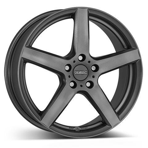 DEZENT TY graphite 16 Zoll Felge 7x16 ET35 5x112 | gray einfarbig | Wintergeeignet