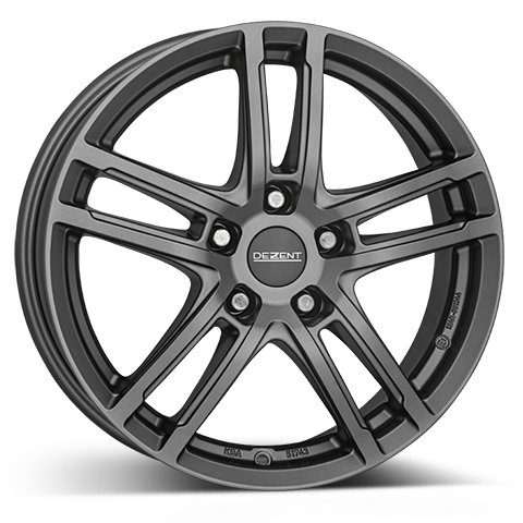 DEZENT TZ graphite 19 Zoll Felge 8.0x19 ET40 5x114.3 | gray einfarbig | Wintergeeignet