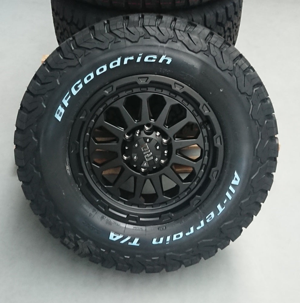 4x Felgen RID R07 9x18 ET20 6x135 + 4x Reifen BF Goodrich KO2 35×12,5×18