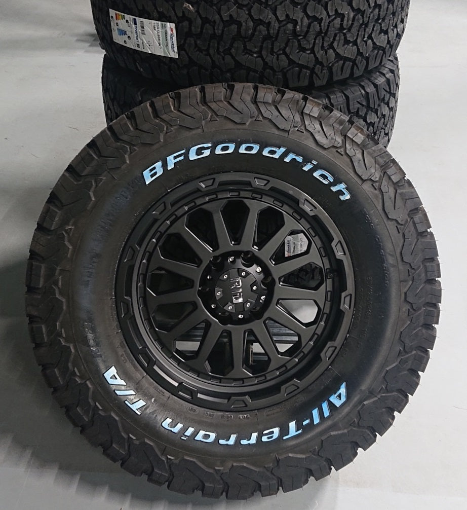 4x Felgen RID R07 9x18 ET-13 6x139,7 + 4x Reifen BF Goodrich KO2 35x12,5x18