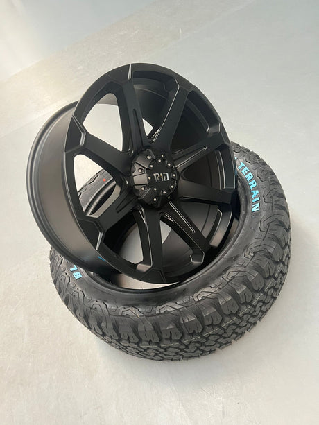 4x Felgen RID R05 9x20 ET20 6x139,7 | matte black